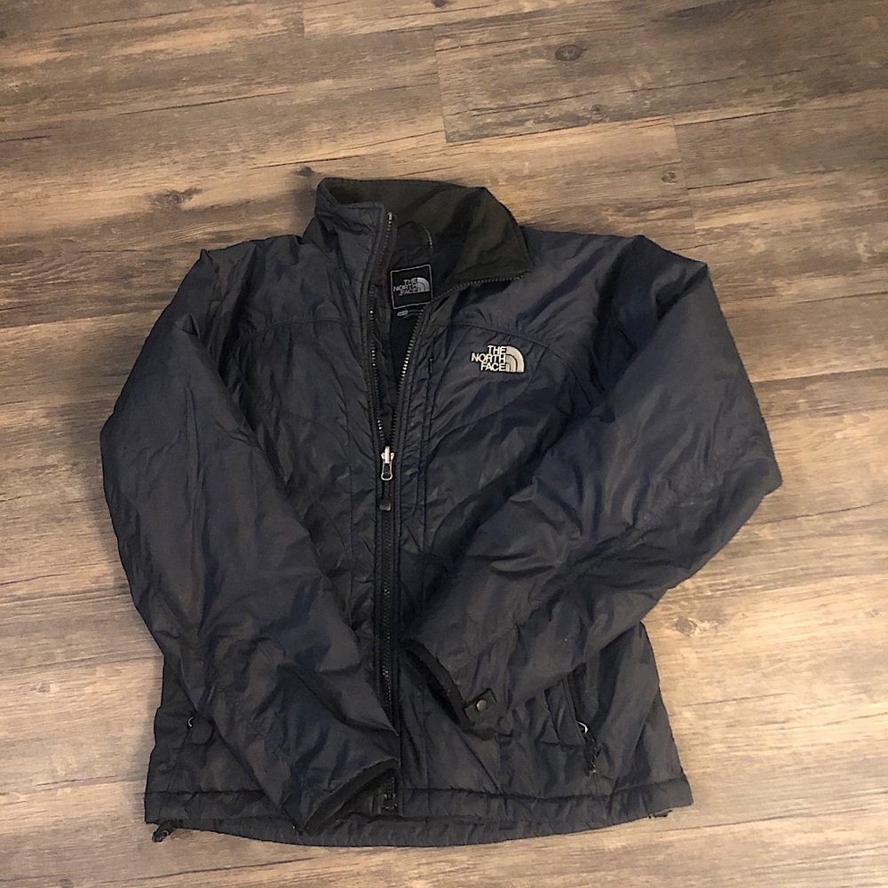 The North Face black puffer coat size XS